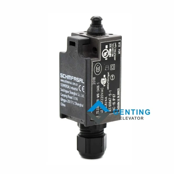 Schmersal elevator buffer tensioning wheel switch ZS 236-11ZR-M16-2406-1 Schmersal elevator buffer tensioning wheel switch ZS 236-11ZR-M16-2406-1
